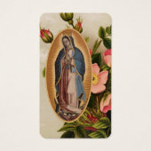 Guadalupe Mary Prayer Tegen Heresies Visitekaartje (Voorkant)
