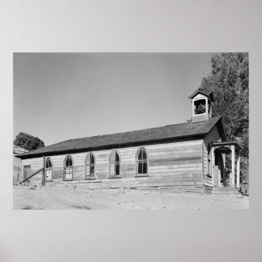 Guadalupe Mine Church & Schoolhouse Poster (Voorkant)