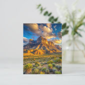 Guadalupe Mountains Nationaal Park Gouden Uur Briefkaart (Staand voorkant)