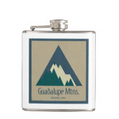 Guadalupe Mountains Nationaal Park Rustiek Heupfles (Voorkant)