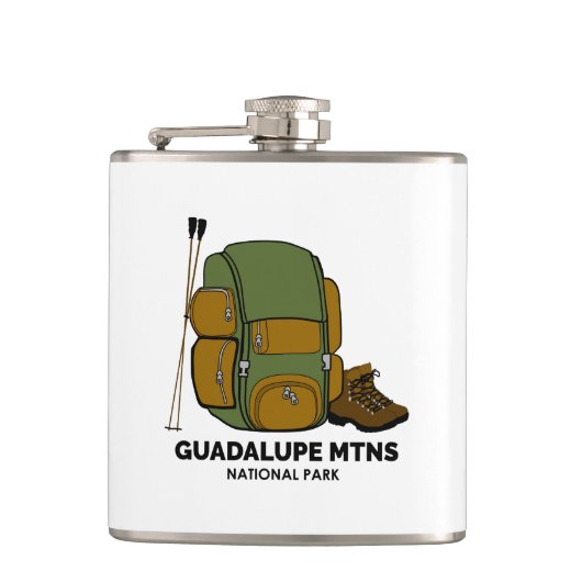 Guadalupe Mountains National Park Backpack Heupfles (Voorkant)