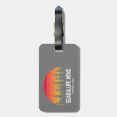 Guadalupe Mountains National Park Bagagelabel (Achterkant verticaal)