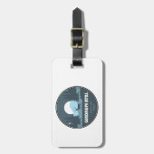 Guadalupe Mountains National Park Deer Bagagelabel (Voorkant verticaal)