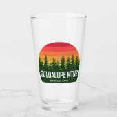 Guadalupe Mountains National Park Glas (Voorkant)