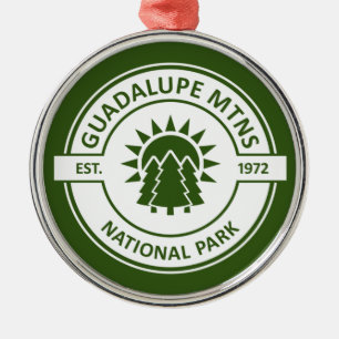 Guadalupe Mountains National Park Metalen Ornament