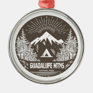 Guadalupe Mountains National Park Metalen Ornament