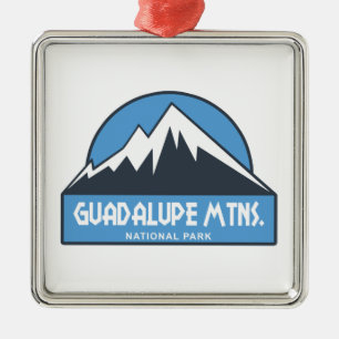 Guadalupe Mountains National Park Metalen Ornament