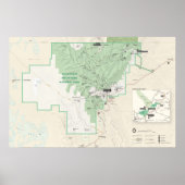 Guadalupe Mountains National Park Poster (Voorkant)
