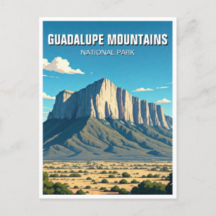 Guadalupe Mountains National Park Souvenir Briefkaart
