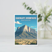 Guadalupe Mountains National Park Souvenir Briefkaart (Staand voorkant)