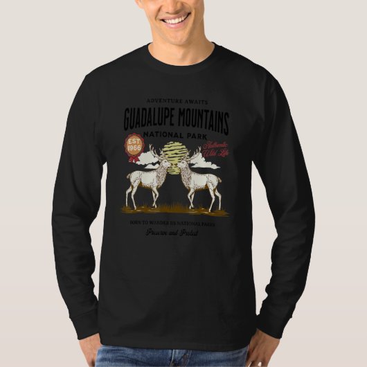Guadalupe Mountains National Park T-shirt (Voorkant)