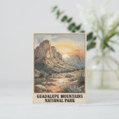 Guadalupe Mountains National Park Texas Briefkaart (Staand voorkant)