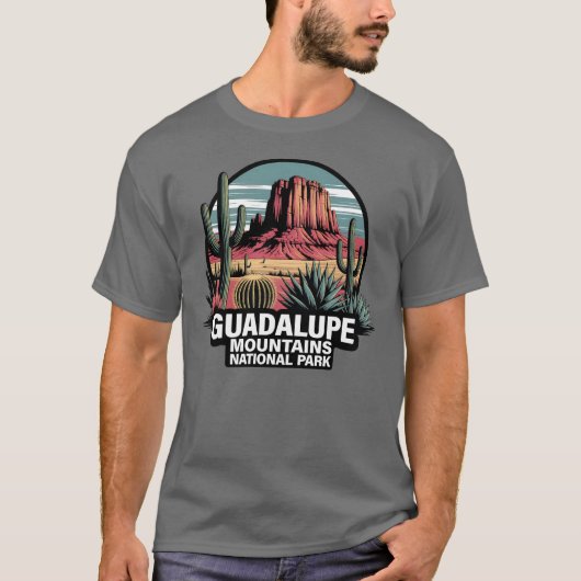 Guadalupe Mountains National Park Texas T-shirt (Voorkant)