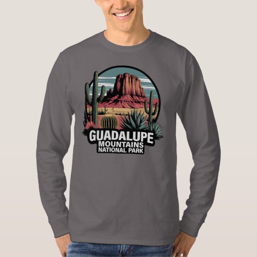 Guadalupe Mountains National Park Texas T-shirt (Voorkant)