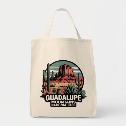 Guadalupe Mountains National Park Texas Tote Bag (Voorkant)