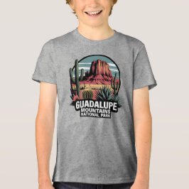 Guadalupe Mountains National Park Texas Tri-Blend Shirt