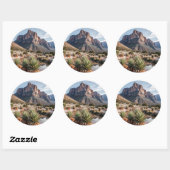 Guadalupe Mountains National Park Travel Ronde Sticker (Vel)