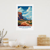 Guadalupe Mountains National Park, Verenigde State Poster (Keuken)