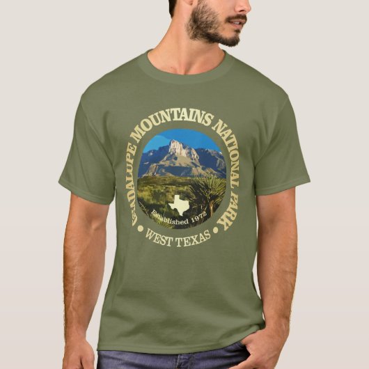 Guadalupe Mountains NP2 T-shirt (Voorkant)