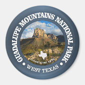 Guadalupe Mountains NP Magneet (Voorkant)