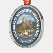 Guadalupe Mountains NP Metalen Ornament (Links)