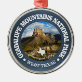 Guadalupe Mountains NP Metalen Ornament (Voorkant)