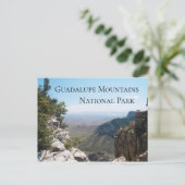 Guadalupe Mountains Vista Briefkaart (Staand voorkant)