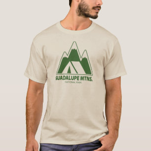 Guadalupe Mtns. Nationaal Park Bergen Kamperen T-shirt
