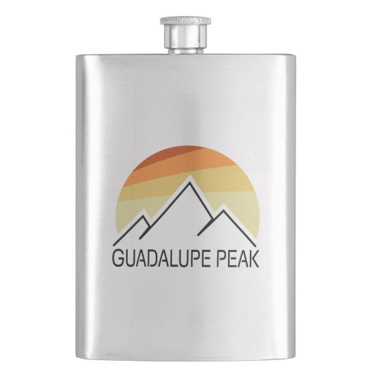 Guadalupe Peak Retro Flacon (Voorkant)