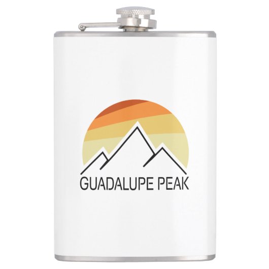 Guadalupe Peak Retro Heupfles (Voorkant)
