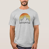 Guadalupe Peak Retro T-shirt (Voorkant)