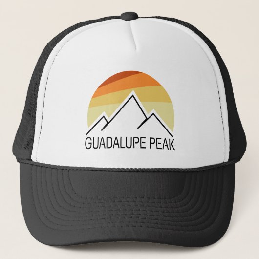 Guadalupe Peak Retro Trucker Pet (Voorkant)