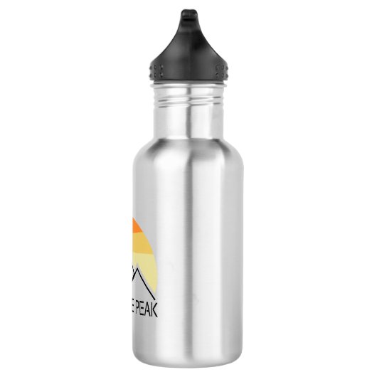 Guadalupe Peak Retro Waterfles (Rechts)