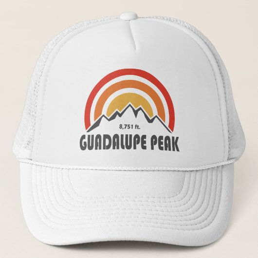 Guadalupe Peak Trucker Pet (Voorkant)