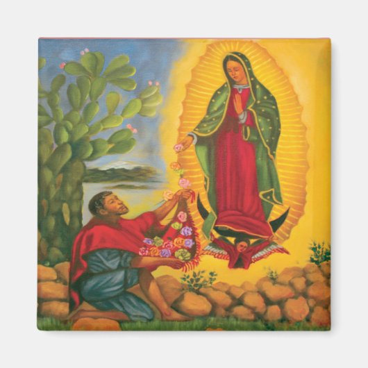 Guadalupe Prayer Magneet (Voorkant)