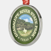 Guadalupe River SP Metalen Ornament (Links)