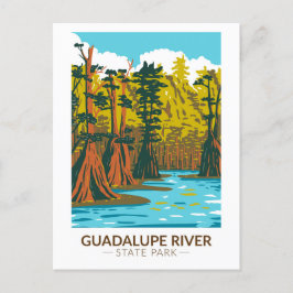 Guadalupe River State Park Texas  Briefkaart