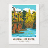 Guadalupe River State Park Texas  Briefkaart (Voorkant)
