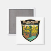 Guadalupe River State Park Texas  Magneet (Voorkant / Achterkant)