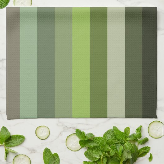 Guadalupe River Stripes Theedoek (Gevouwen)