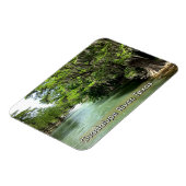 Guadalupe rivier in Gruene, Texas Magneet (Linkerzijde)