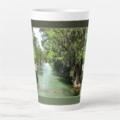 Guadalupe rivier in Gruene, Texas Two-Tone Coffee  Latte Mok (Voorkant)