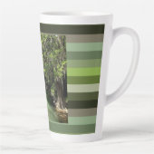 Guadalupe rivier in Gruene, Texas Two-Tone Coffee  Latte Mok (Rechts)