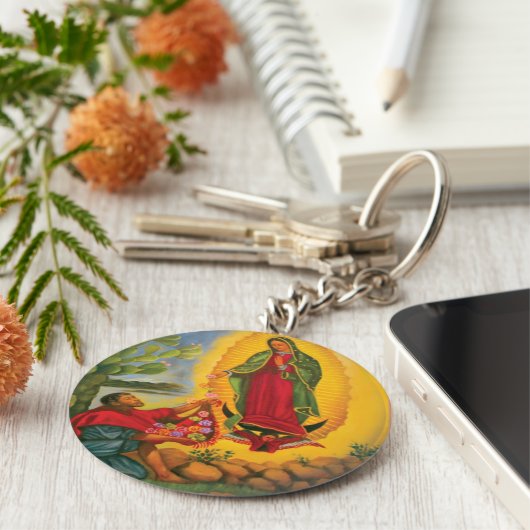 guadalupe sleutelhanger (Zijkant)