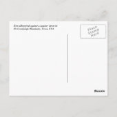 Guadalupe Storm Briefkaart (Achterkant)