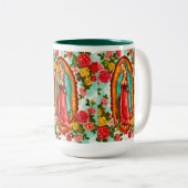 Guadalupe Tweekleurige Koffiemok (Voorkant rechts)