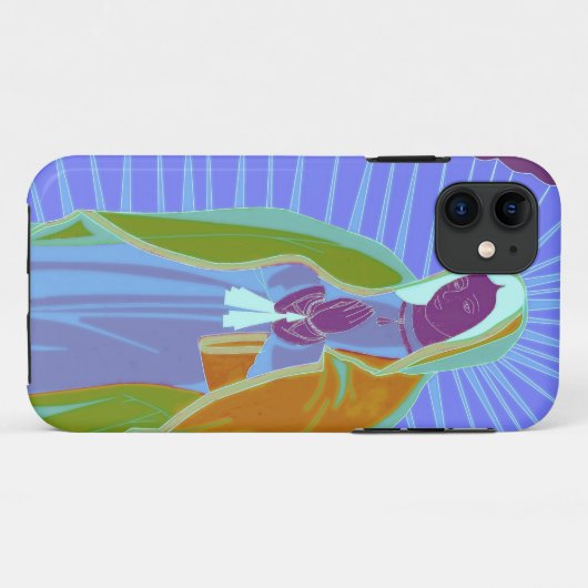 Guadalupe Ultraviolet Case-Mate iPhone Case (Achterkant (horizontaal))