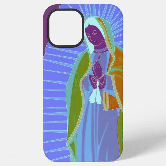 Guadalupe Ultraviolet iPhone Hoesje (Achterkant)