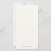 Guadalupe Virgin Mary Funeral condoléances Spaans Bedankkaart (Achterkant)