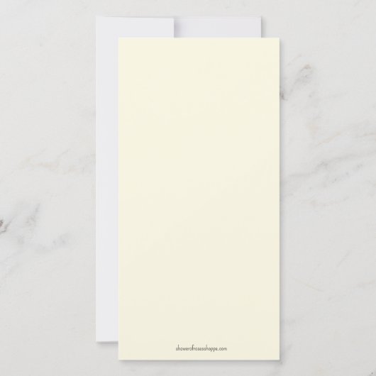 Guadalupe Virgin Mary Funeral condoléances Spaans Bedankkaart (Achterkant)